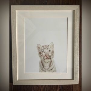 Restoration Hardware Baby Tiger Portrait